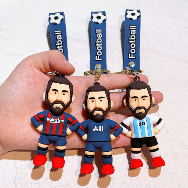 Messi Rubber Character Keychain