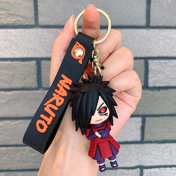 Naruto Silicon  JP Anime Character Keychain