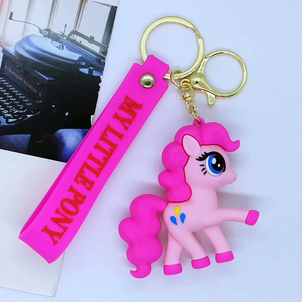 My Little Pony Keychain Lovely Silicone Cartoon