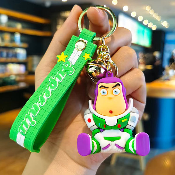 Buzz Lightyear Disney Rebber Keychain