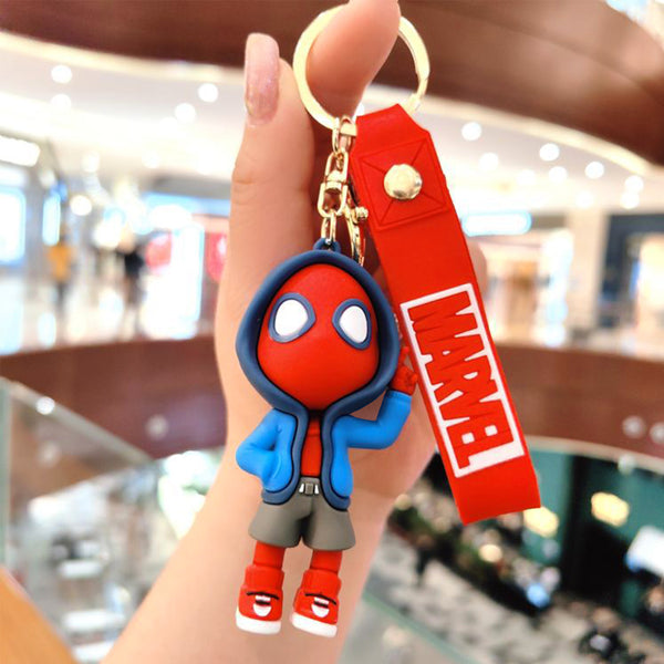Marvel Spiderman Silicone Keychain