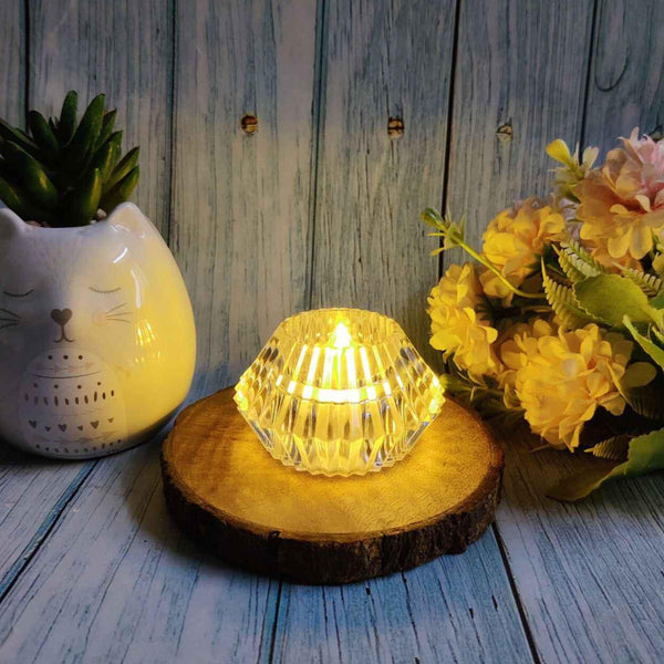 Crystal LED Table Lamp