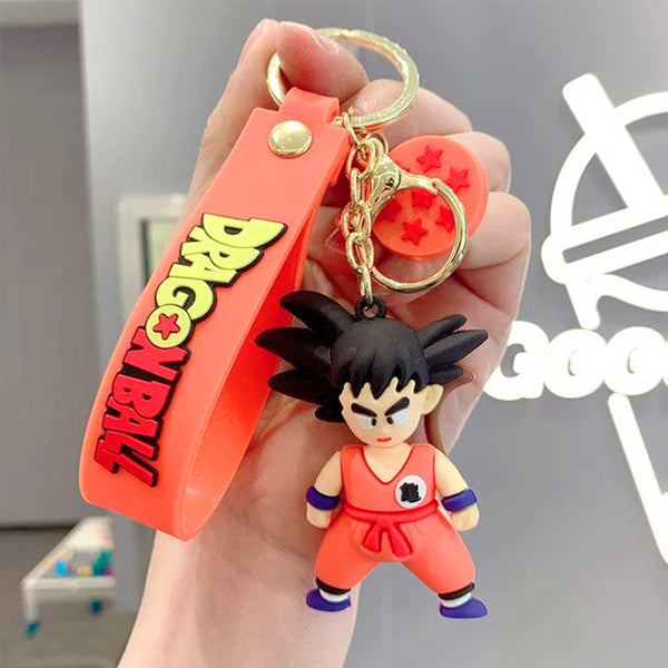 Dragon Ball Z Son Goku Rubber keychain