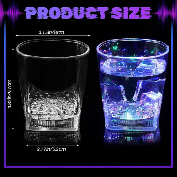 300ml Plastic LED Light Glass