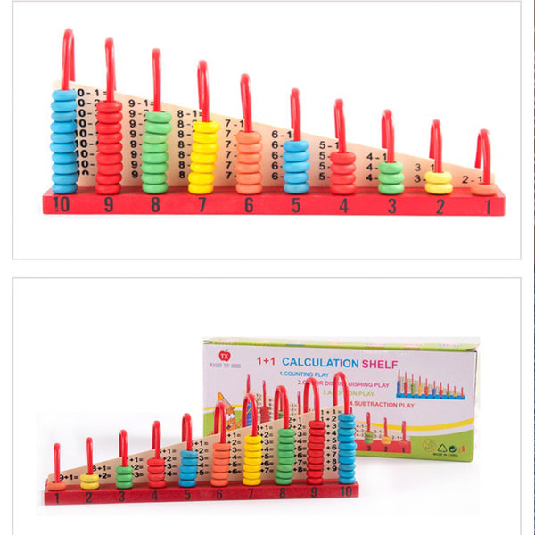 New Bead Frame Baby Wooden Abacus Preschool Counting Calculator Educational Toys for Children