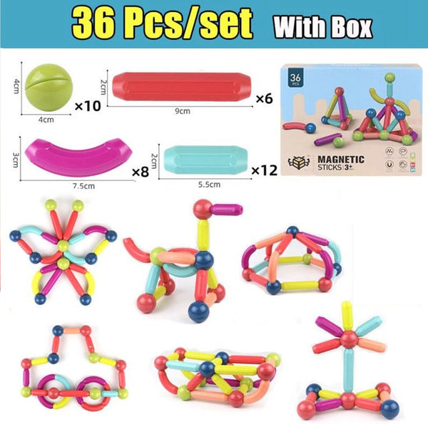 36 PCS Magnetic Blocks Set