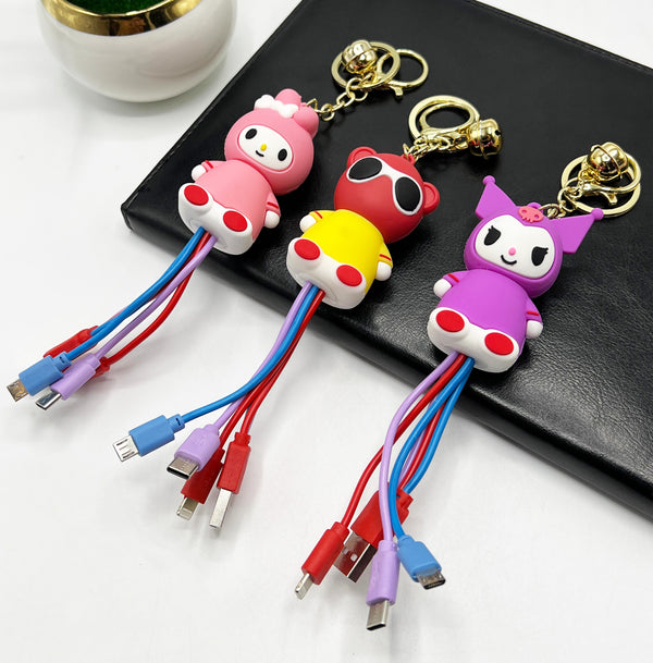 3 IN 1 USB KEYCHAIN