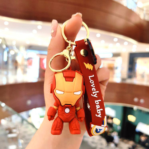 Iron Man Rabber keychain