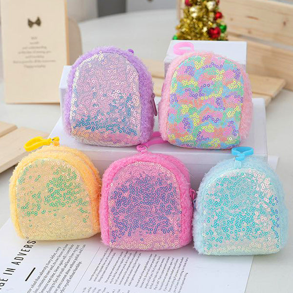 Mini Glitter Sequin Coin Purse