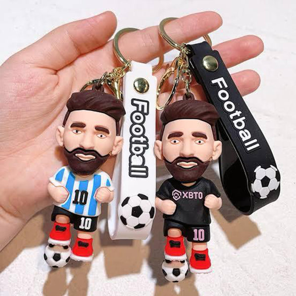 Creative MESSI Jersey Football Keychain