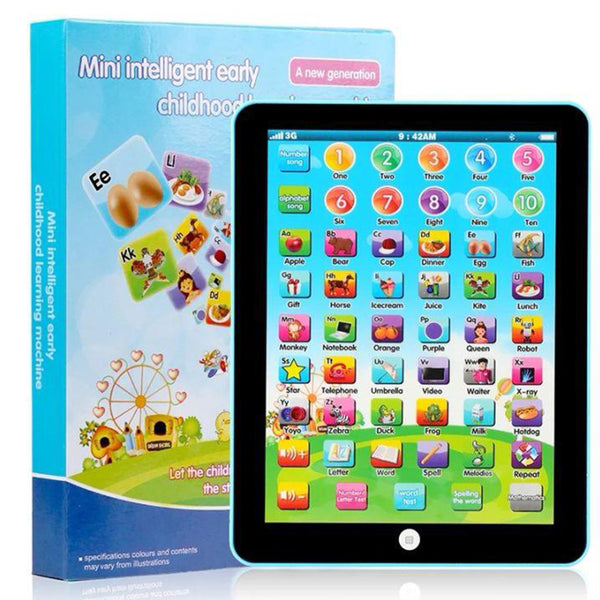 Kids Learning Pad, Kids Learning Tablet, Interactive Toddler Toys with Words Numbers Alphabets Music
