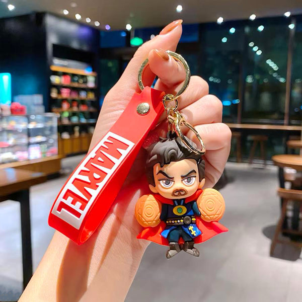 Doctor Strange 3D Rubber Keychain with Metal Hook