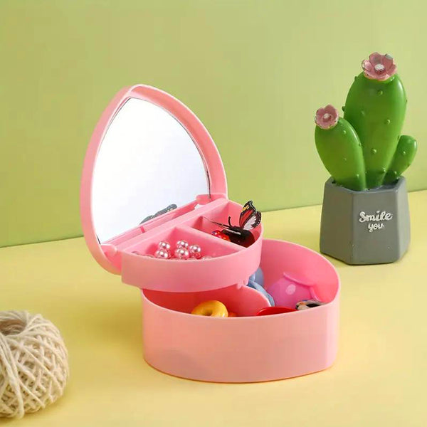 Mini Heart Shape Jewellery Box