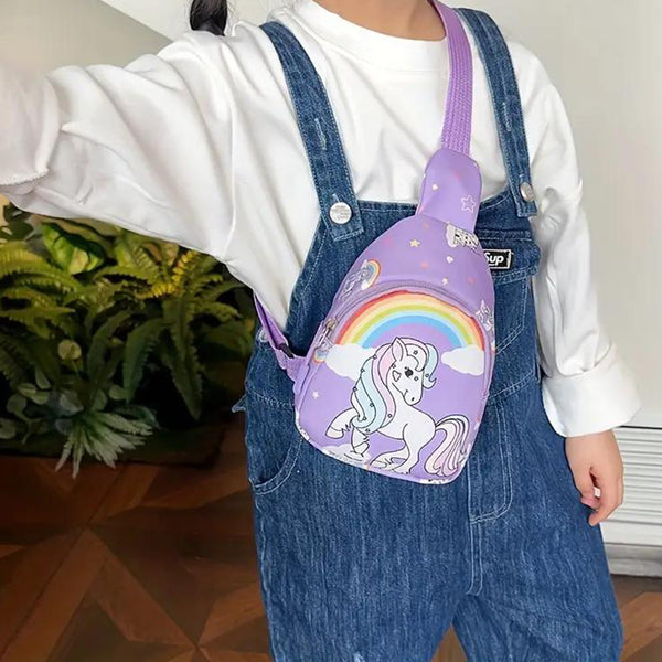 Boys and Girls Crossbody Bag, Lightweight and Versatile Small Backpack for Traveling & School