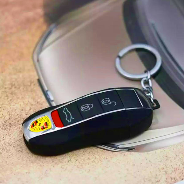 Luxury Sports Car Keychain with Laser & Electric Shock Prank