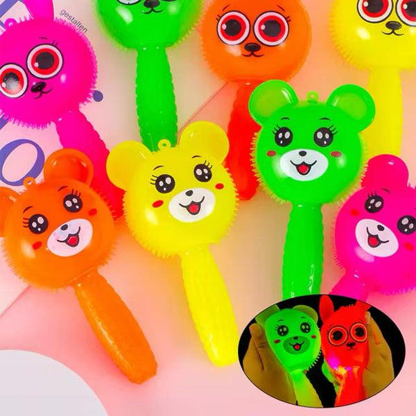 Rabbit Bear Handle Squeezing And Calling Toy Music Stick